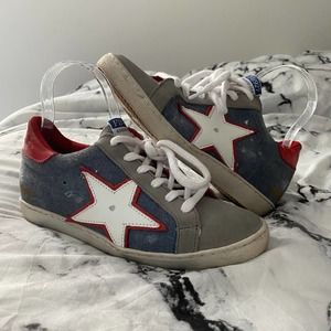 Freebird by steven star sneakers denim distressed